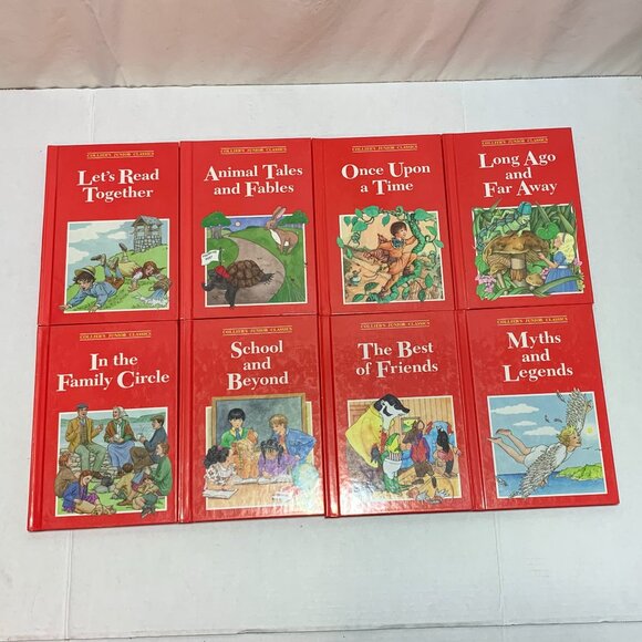 Collier's Junior Classics 1993 Story Books Set Volumes 1-16 Hard Cover - Picture 7 of 15